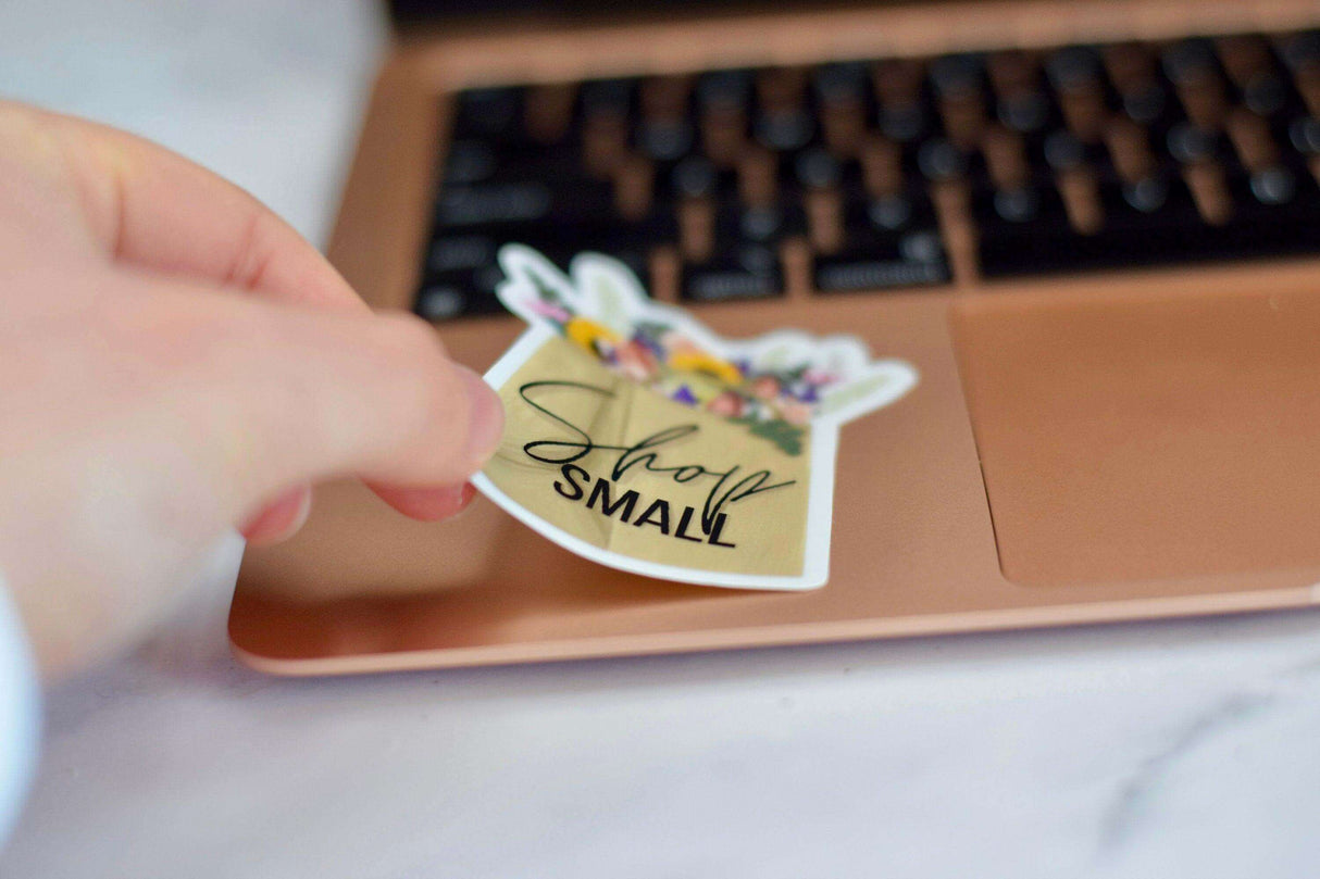 Shop Small Sticker - Winks Design Studio,LLC