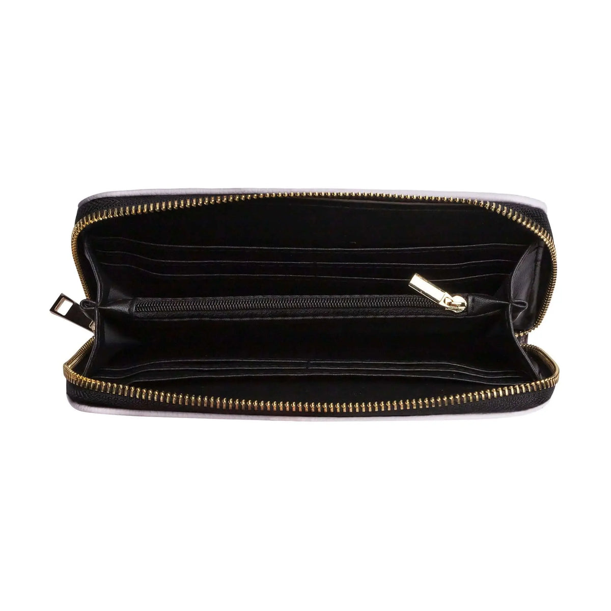 Winks Design Studio LLC Nutcracker leather wallet with multiple card slots and a sleek, durable design.
