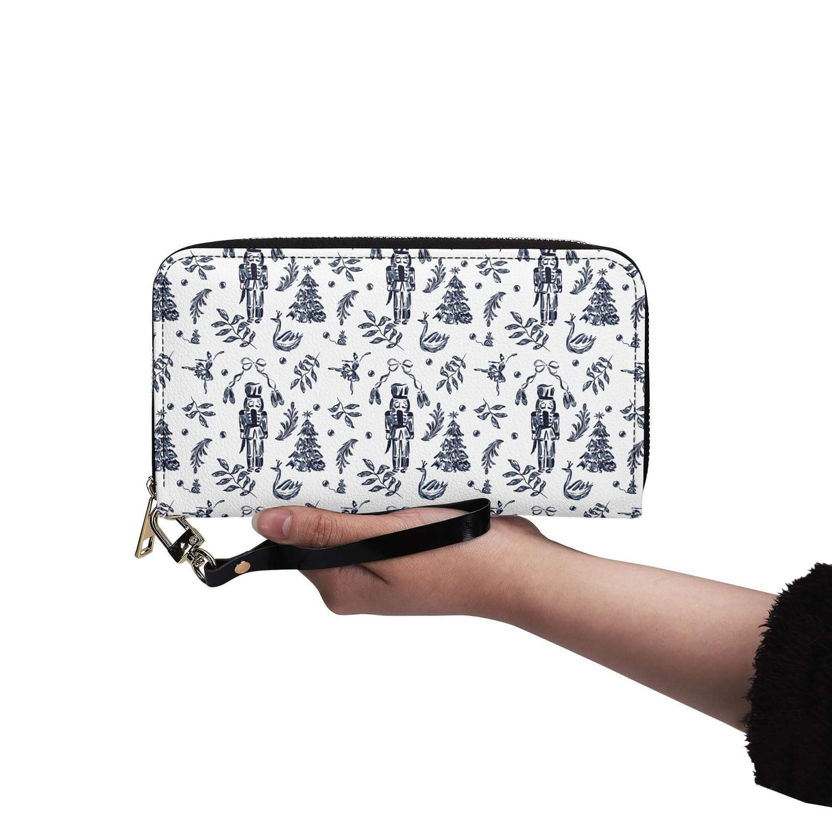 Nutcracker Leather Wallet - Winks Design Studio,LLC