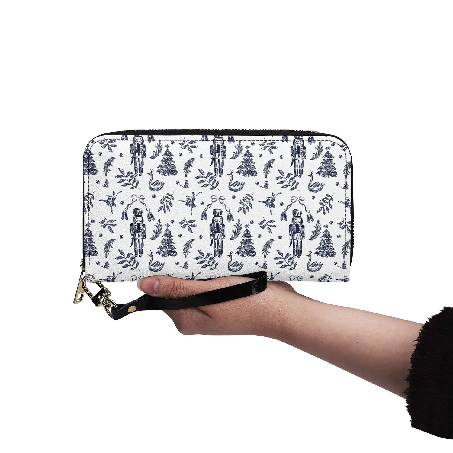 Nutcracker Leather Wallet - Winks Design Studio,LLC