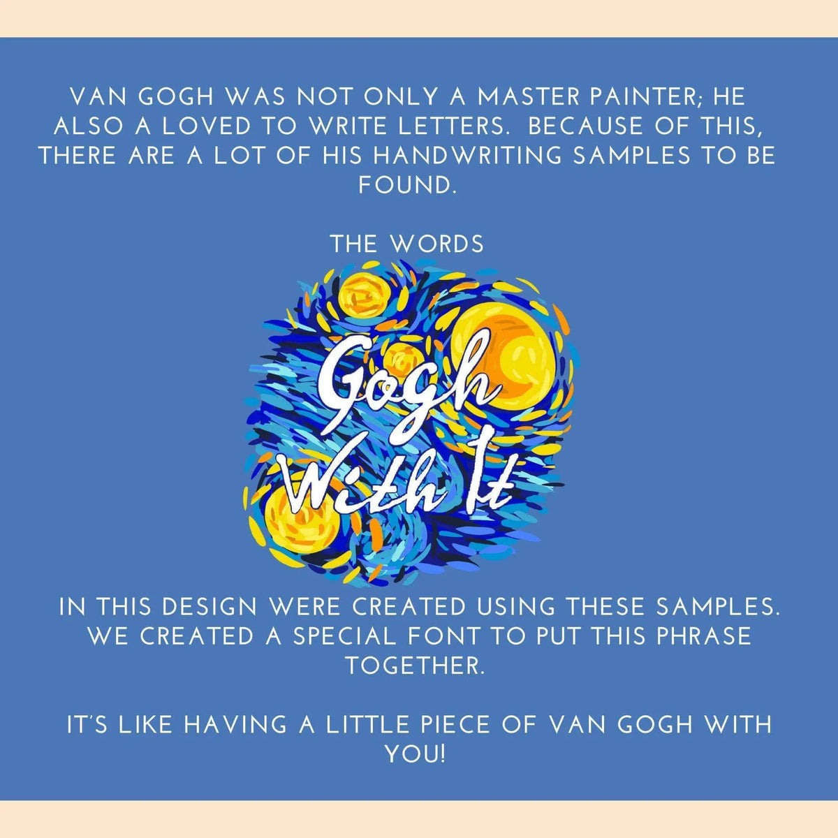 Van Gogh zippered wallet by Winks Design Studio, LLC featuring a colorful artistic design and secure zipper closure.