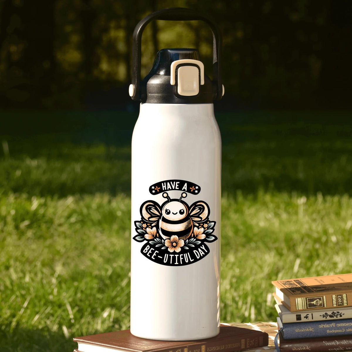 Winks Design Studio LLC R & R 57oz water bottle with classic logo, large durable water container for hydration.