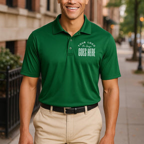 Custom Team 365 Men's Zone Performance Short Sleeve Polo - Winks Design Studio,LLC