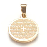 Gold Prayer Disk