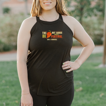 NC Hot Sauce Festival History Halter Tank