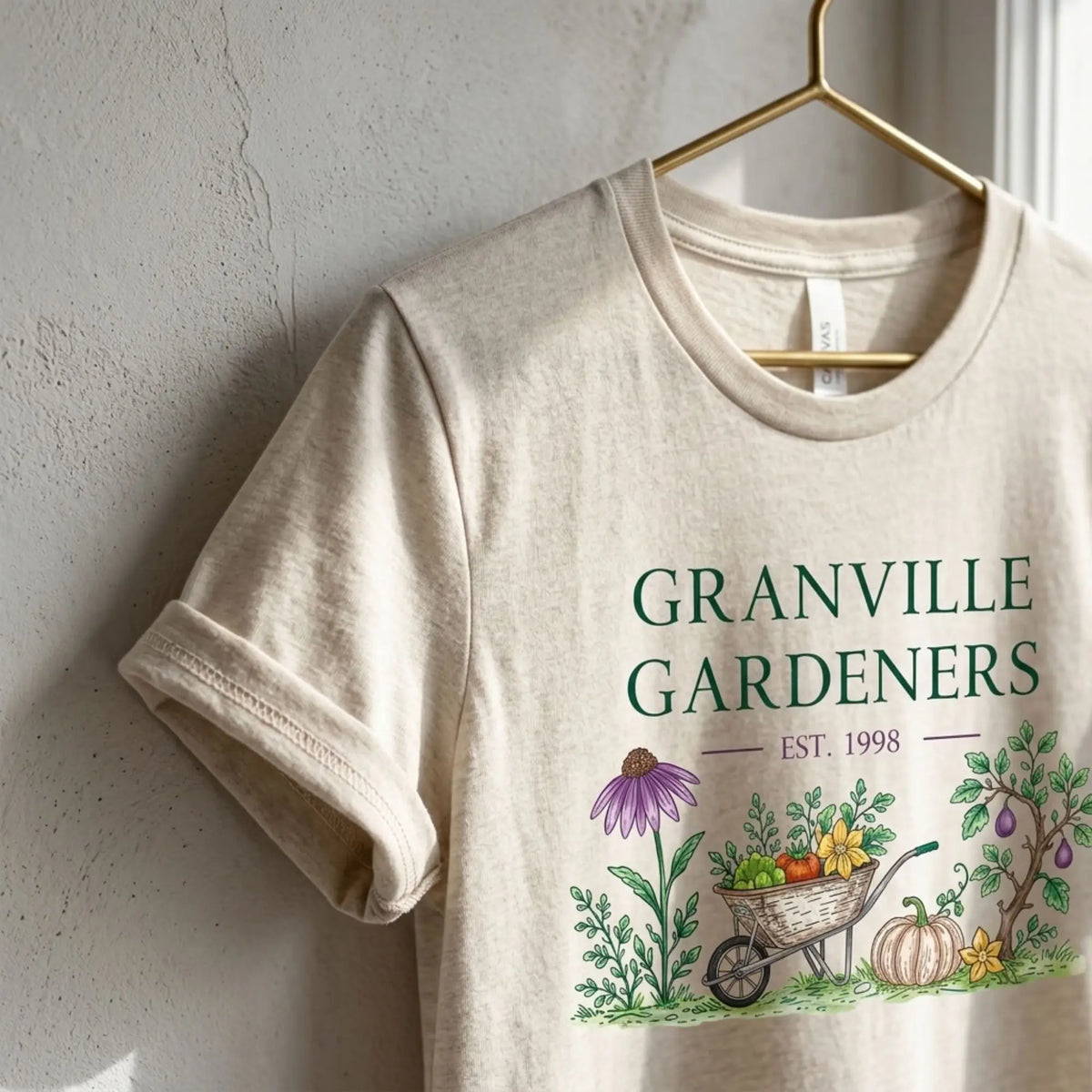 Granville Gardeners Harvest T-shirt Winks Design Studio,LLC