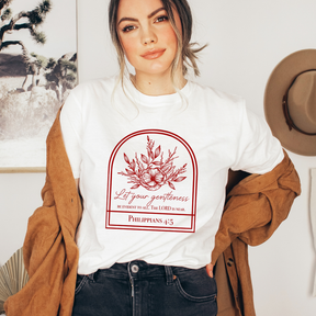Philippians 4:5 Bible Verse T-Shirt - Winks Design Studio,LLC