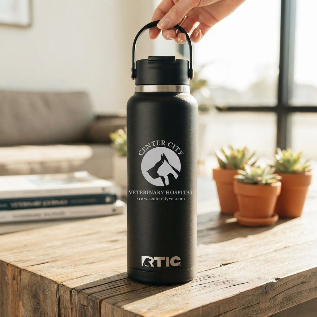 Center City Vet 40oz RTIC Water Bottle
