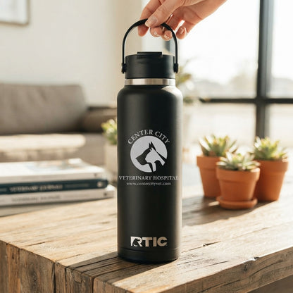 Center City Vet 40oz RTIC Water Bottle