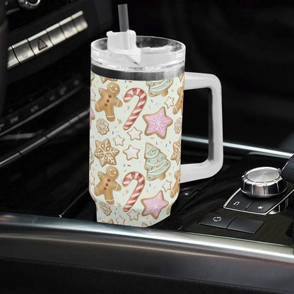 Christmas Cookie Stainless 40oz Steel Tumbler - Winks Design Studio,LLC