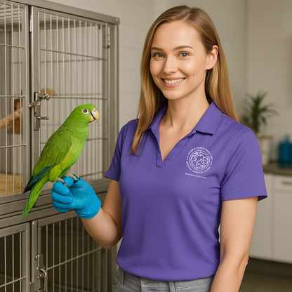 Avian Exotic Womens Polo - Winks Design Studio,LLC