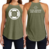 Oxford Crokinole Club Halter Tank - Winks Design Studio,LLC