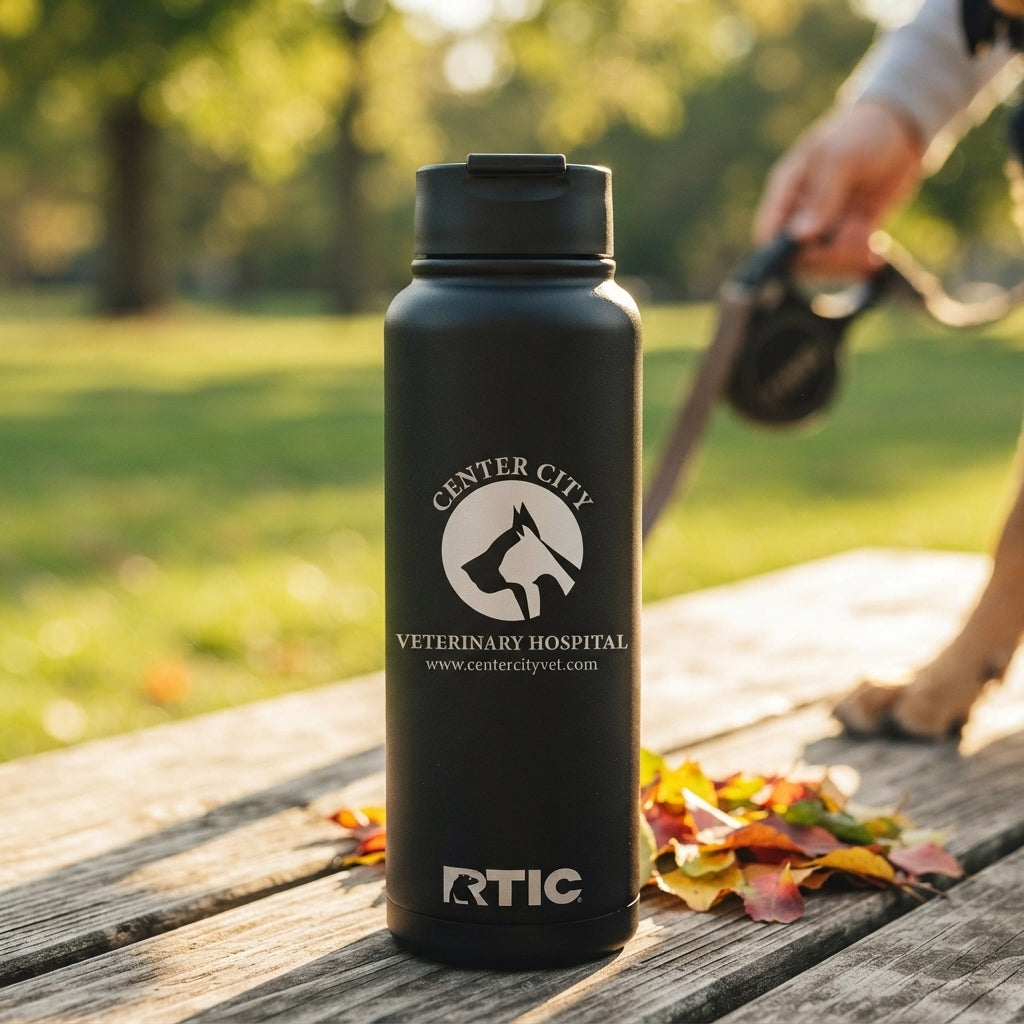 Center City Vet 40oz RTIC Water Bottle