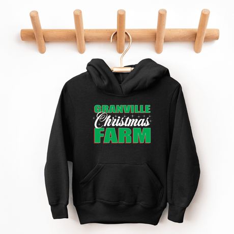 Granville Christmas Farm Kids Hoodie