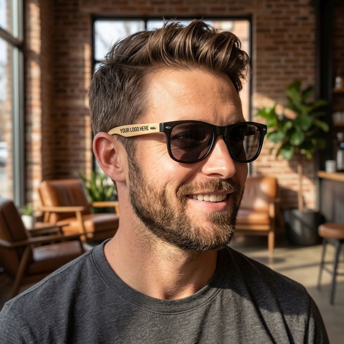 Custom Engraved Bamboo Sunglasses