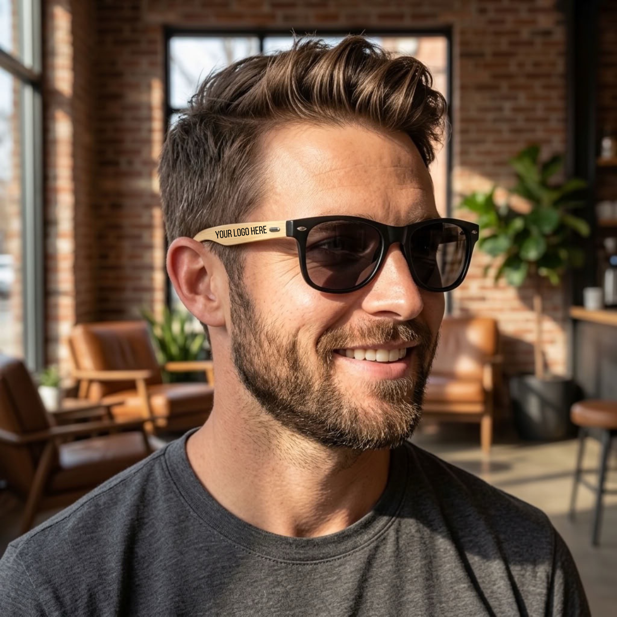 Custom Engraved Bamboo Sunglasses