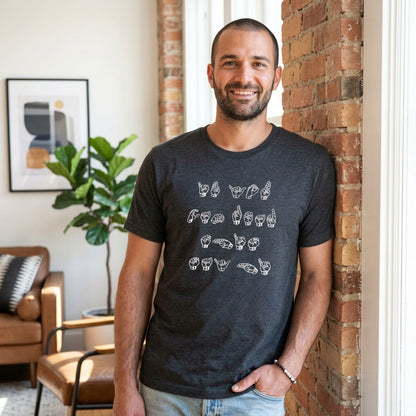 "If You Can Read This, Say Hi" ASL T-Shirt
