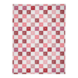 Checkerboard Heart Blanket