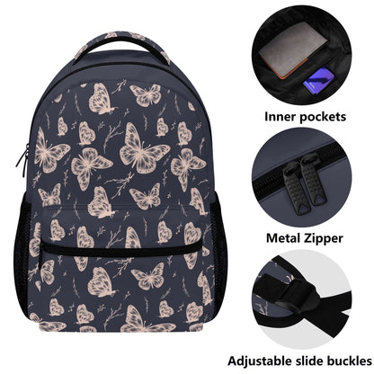 Whimsical Butterfly Backpack - Winks Design Studio,LLC