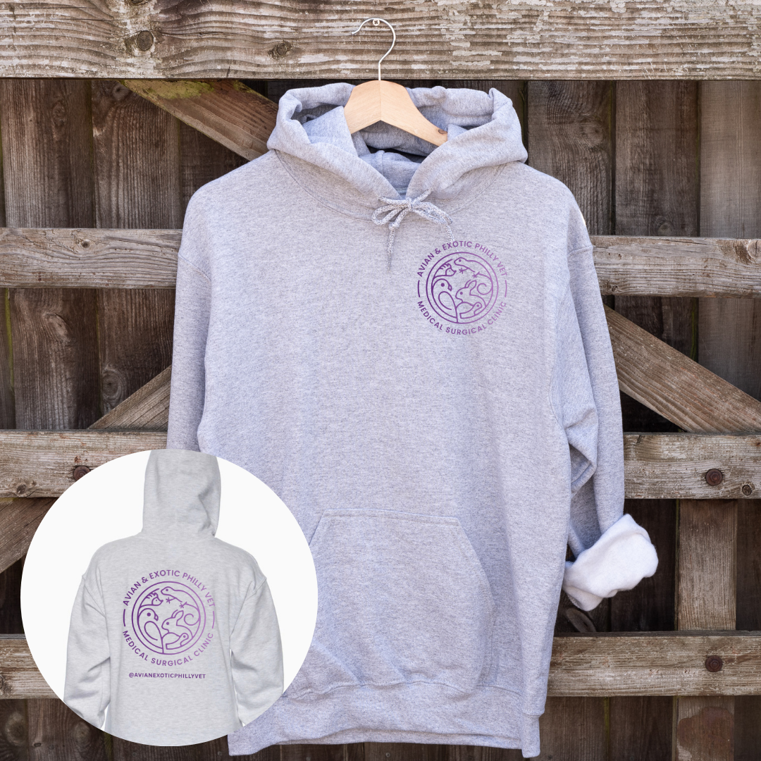 Avian Exotic Front Pouch Hoodie - Winks Design Studio,LLC
