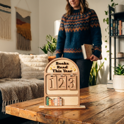 DIY Book Counter Workshop Kit - Winks Design Studio,LLC