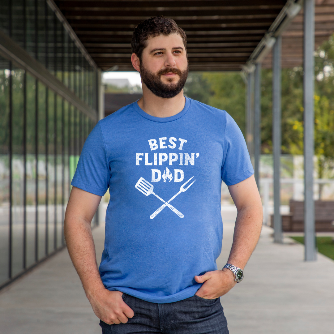 Best Flipping Dad T-shirt