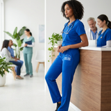 Custom Jaanuu Unisex Rhodes Everyday Straight-Leg Scrub Pants - Winks Design Studio,LLC