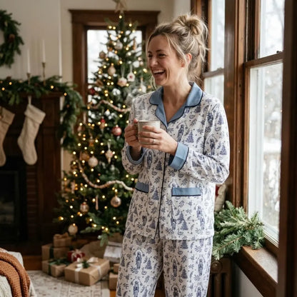 Nutcracker 2-piece Long pajamas Winks Design Studio,LLC