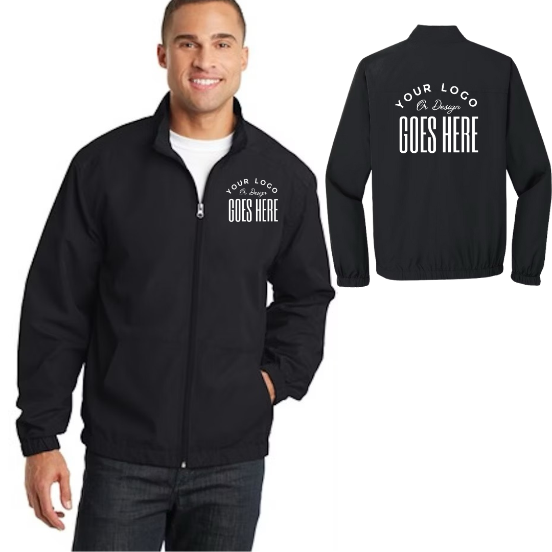 Custom Port Authority Essential Jacket - Winks Design Studio,LLC