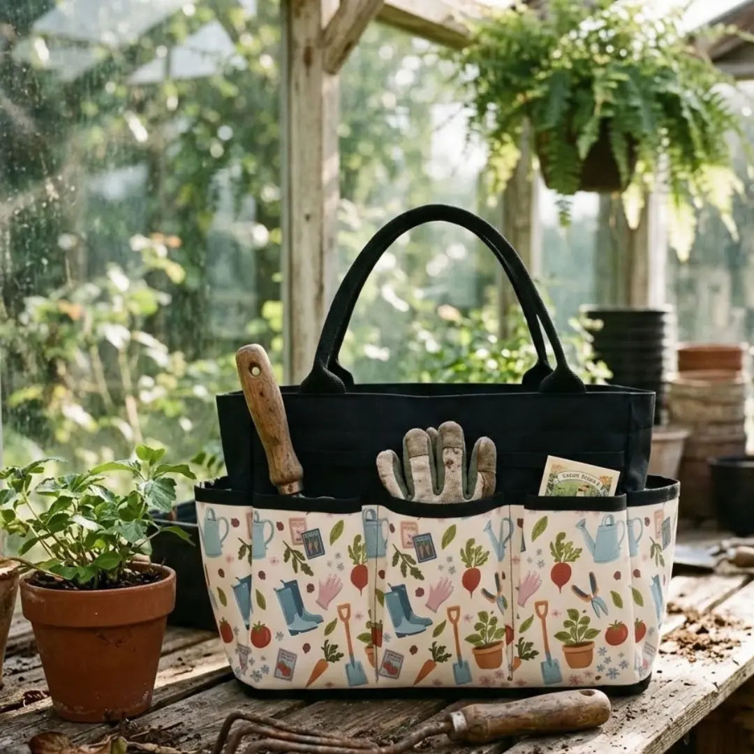 Garden Essentials Gardening Tote Bag | Garden Tool Organizer Winks Design Studio,LLC