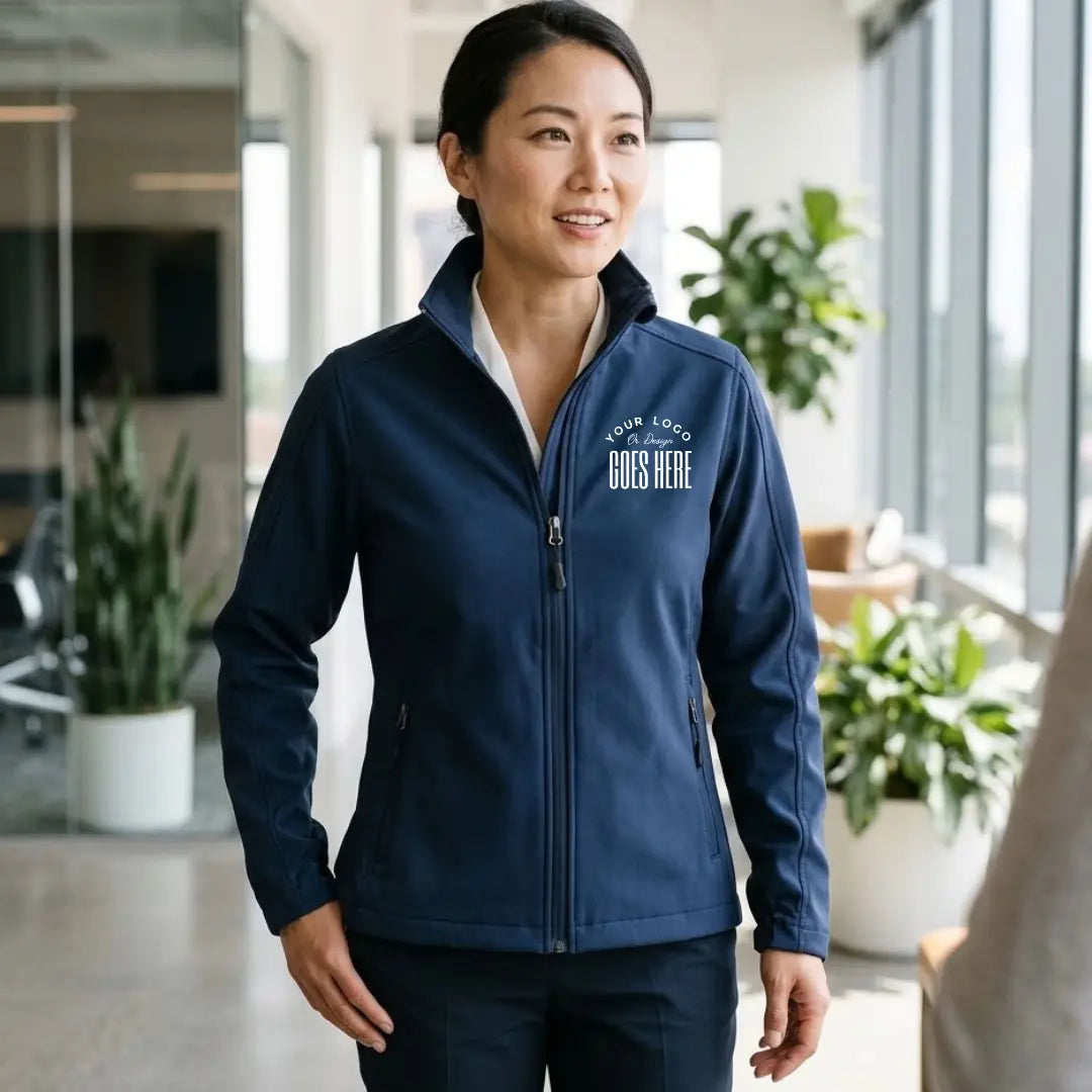 Port Authority Core Soft Shell Jacket | Custom Unisex Zip-Up Jacket Winks Design Studio,LLC