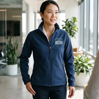 Port Authority Core Soft Shell Jacket | Custom Unisex Zip-Up Jacket Winks Design Studio,LLC