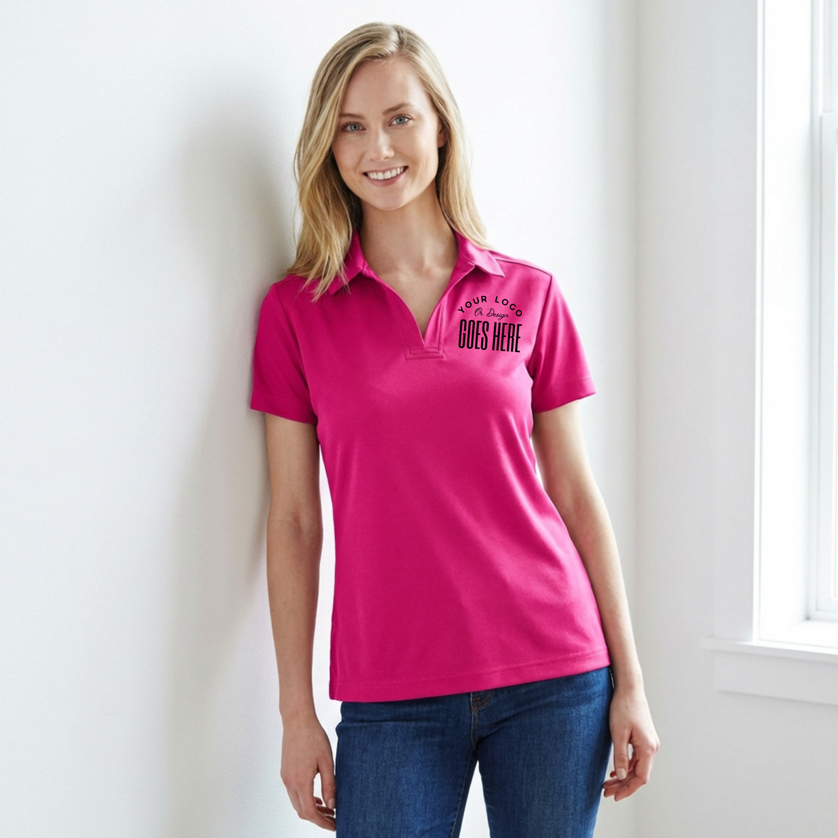 Custom Women's Performance Polo | Devon & Jones CrownLux