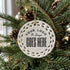 Personalized Porcelain Openwork Christmas Ornament Winks Design Studio,LLC