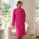 Custom Bathrobe - Personalized Gift for Him, Her & Family - Winks Design Studio,LLC