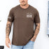 Custom Bella Canvas CVC short sleeve T-shirt with Winks Design Studio LLC logo, shown in black with a comfortable fit.