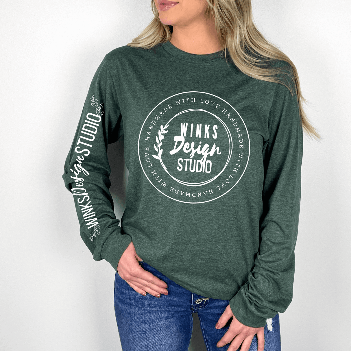 WDS Logo Long Sleeve - Winks Design Studio,LLC