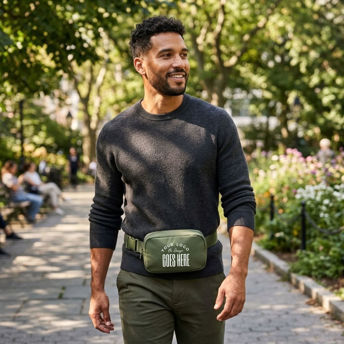 Custom Comfort Colors Explorer Sling Bag - Winks Design Studio,LLC