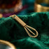 18K Gold PVD Stainless Steel Whisk Charm - Winks Design Studio,LLC