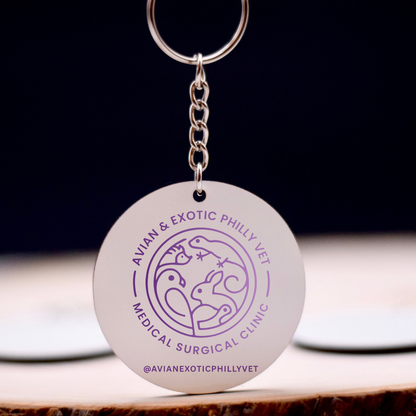 Avian Exotic Keychain - Winks Design Studio,LLC