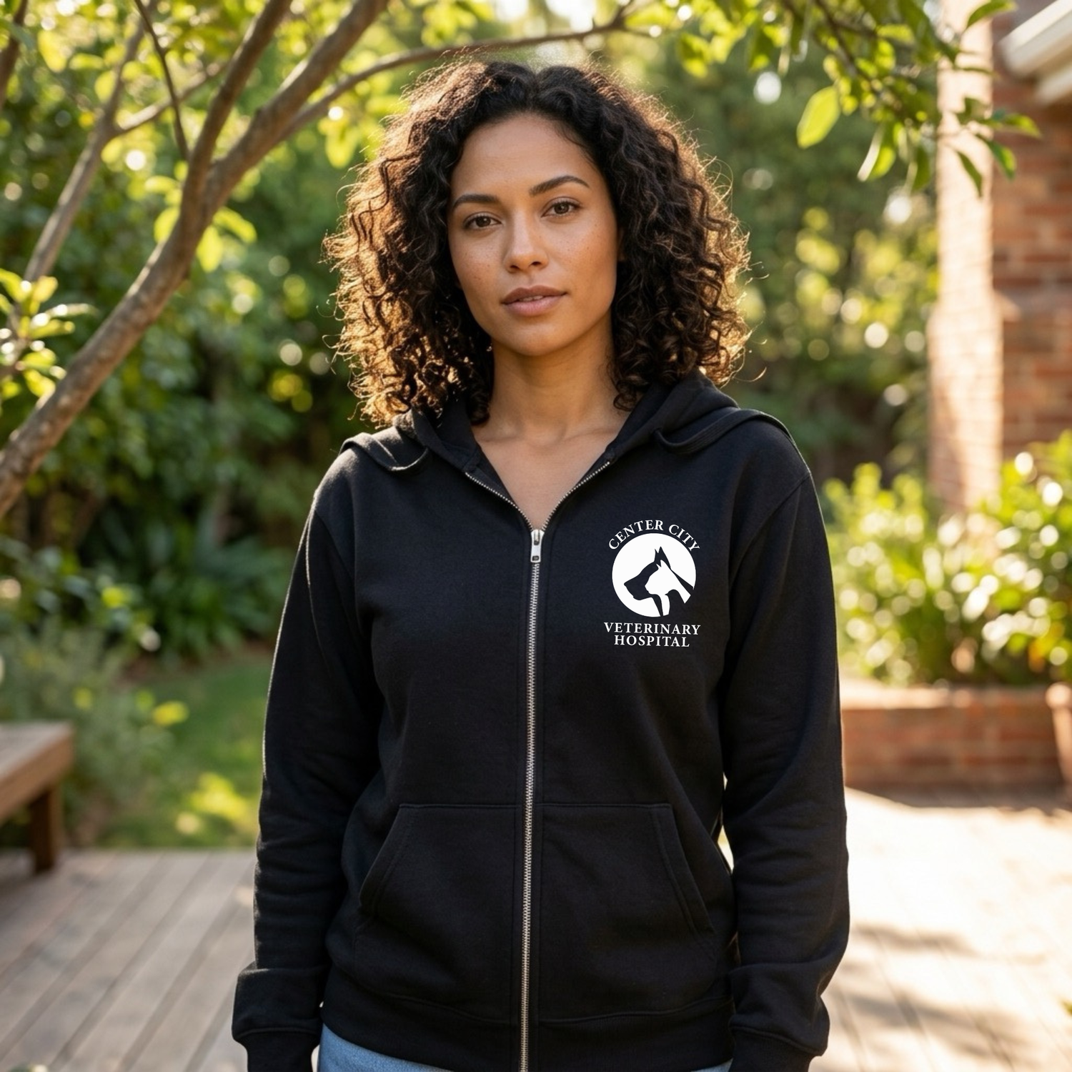 Center City Vet Full Zip Hoodie