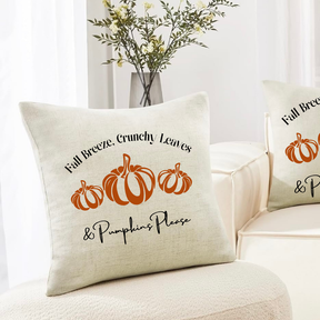 Fall Breeze Crunchy Leaves Pillow - Winks Design Studio,LLC