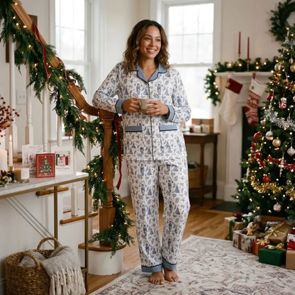 Nutcracker 2-piece Long pajamas Winks Design Studio,LLC