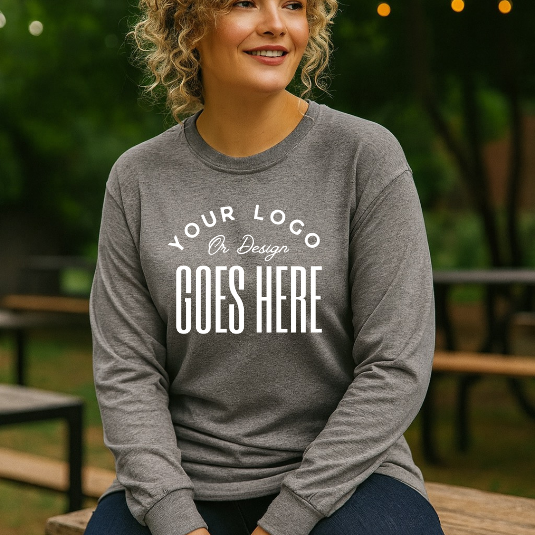 Custom Gildan Ultra Cotton Long Sleeve
