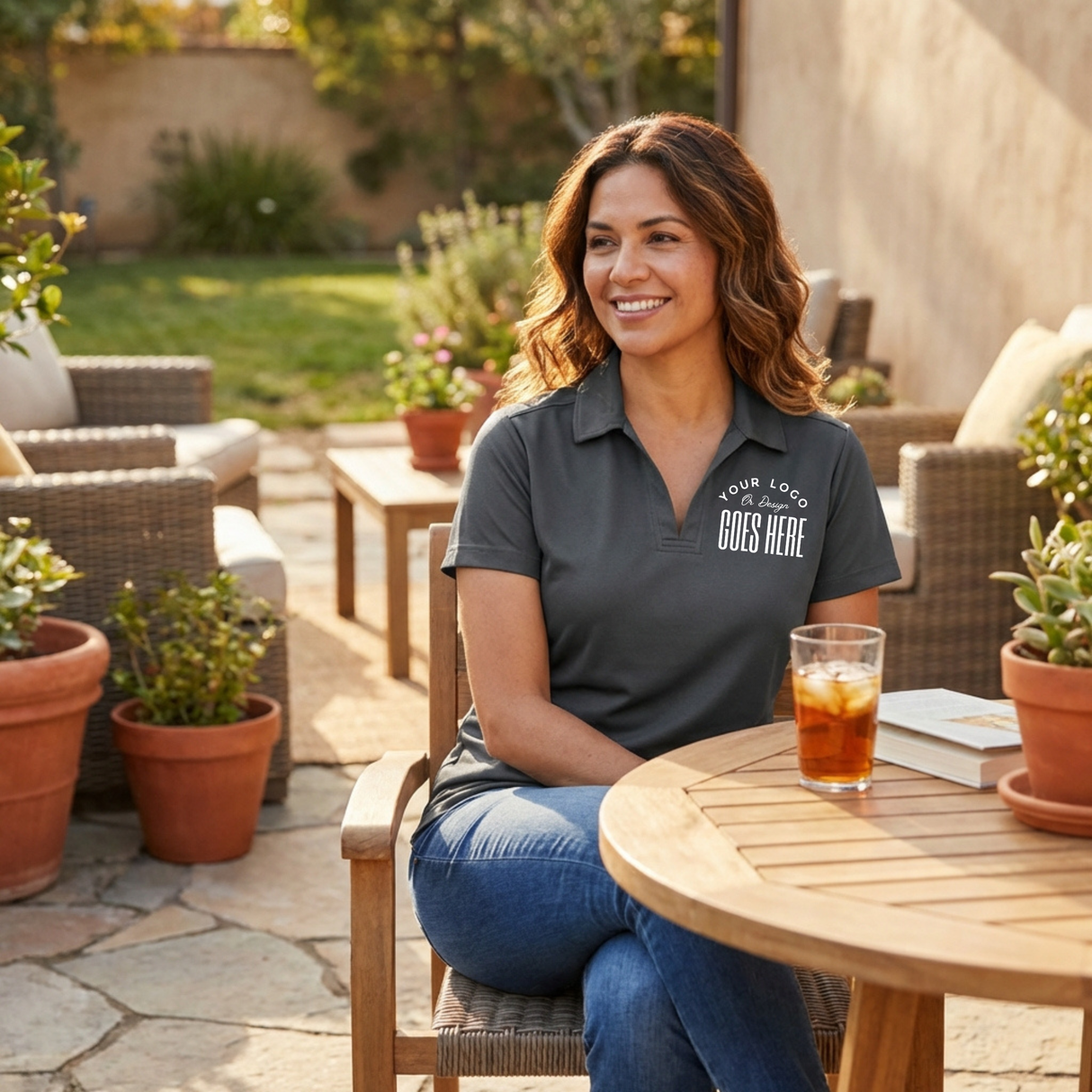 Custom Women's Performance Polo | Devon & Jones CrownLux