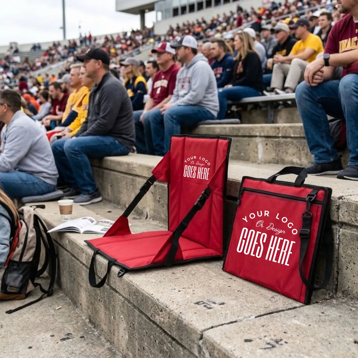 Personalized Stadium Seat Cushion Winks Design Studio,LLC