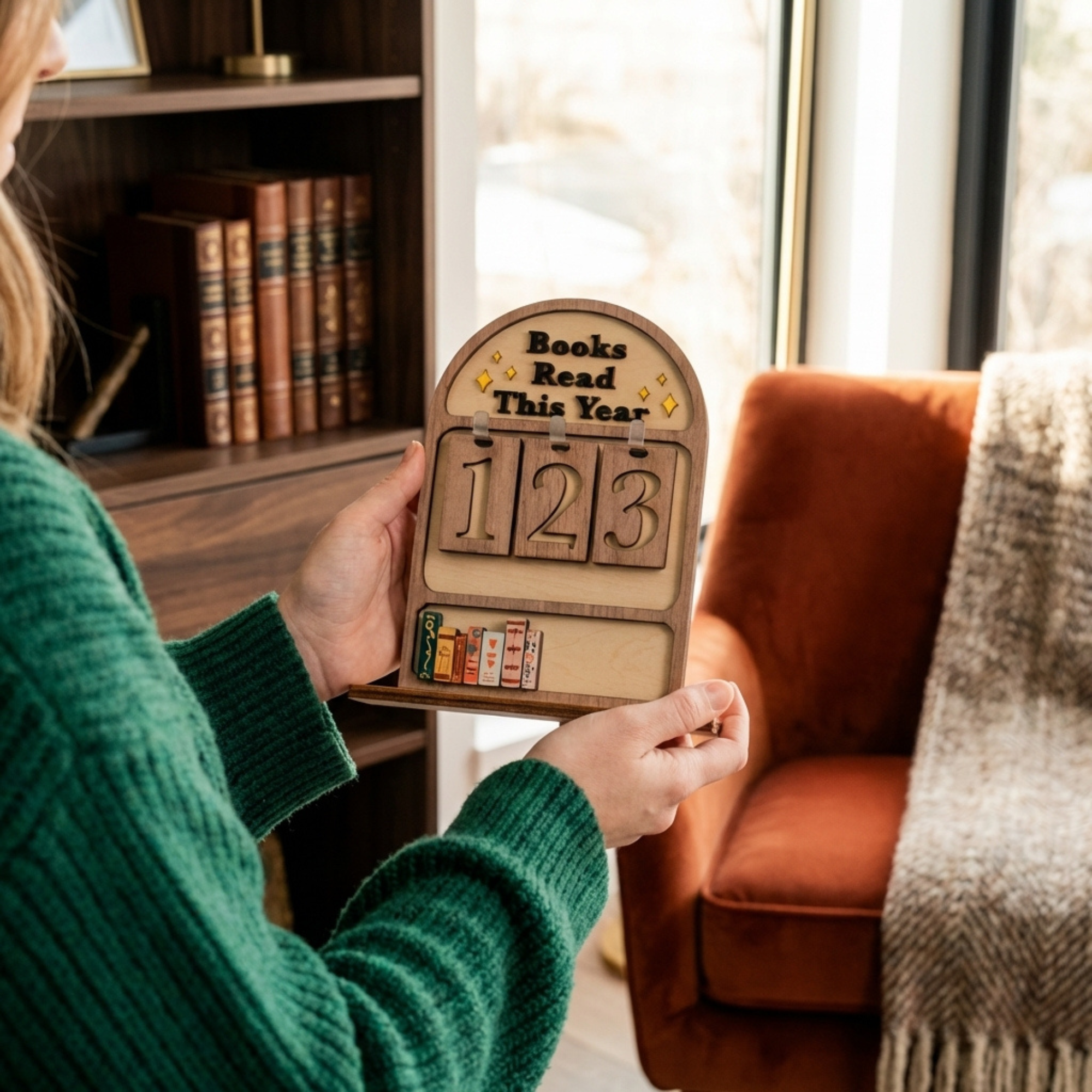 DIY Book Counter Workshop Kit - Winks Design Studio,LLC