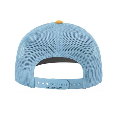 Oxford NC Multicolor Water Tower Trucker Hat - Winks Design Studio,LLC