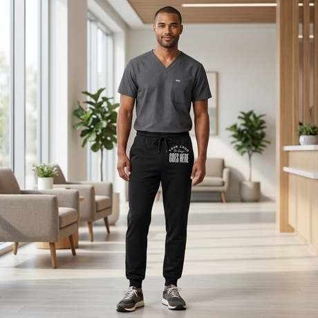 Custom Medical Scrub Joggers | Jaanuu Osmo 8-Pocket Unisex - Winks Design Studio,LLC