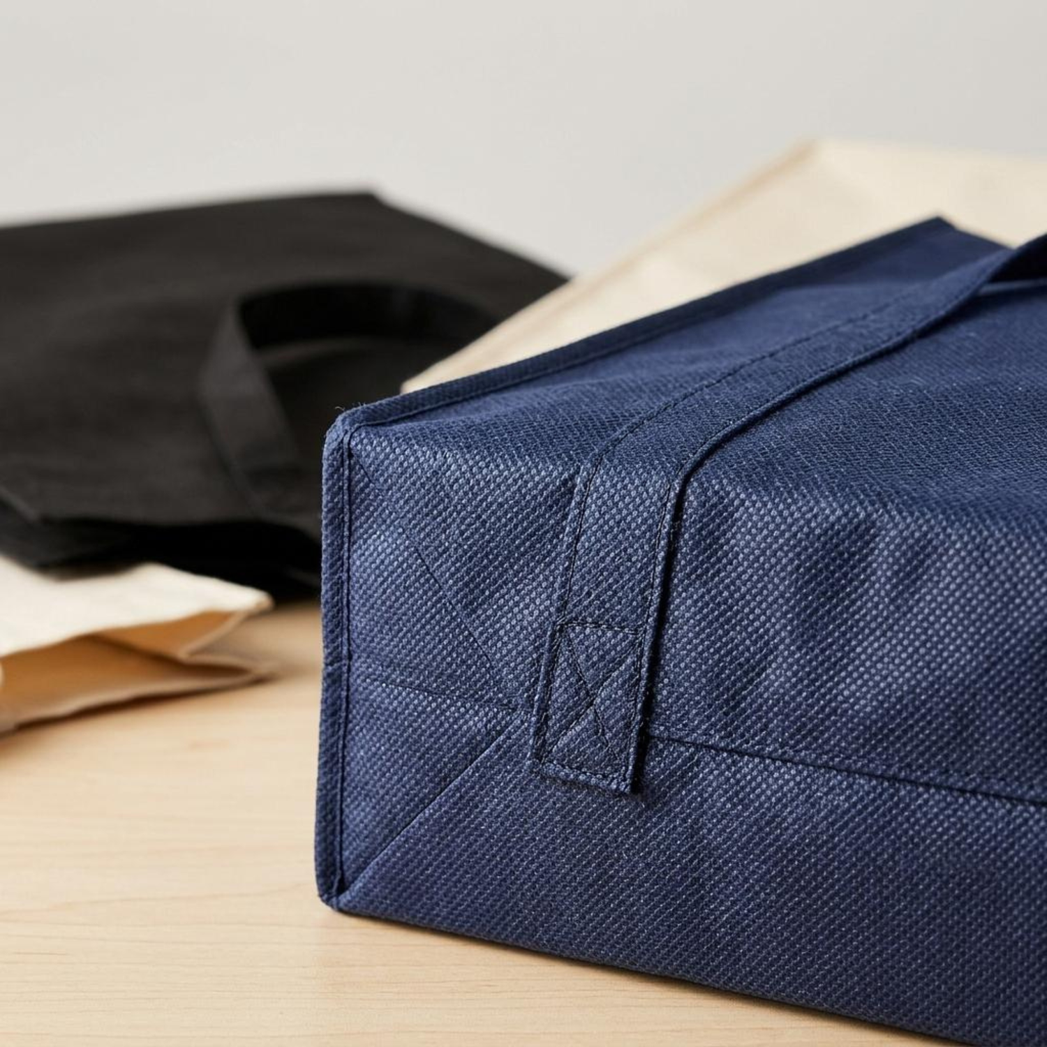 Custom Port Authority Cotton Canvas Over-the-Shoulder Tote